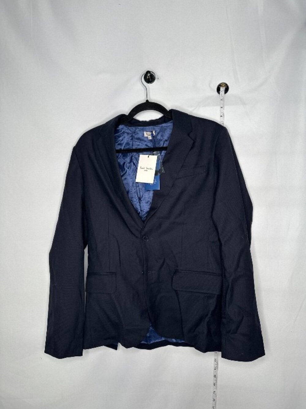 NWT Paul Smith Junior Navy Blue Blazer with Bicycle Lining 16 Designer Preppy